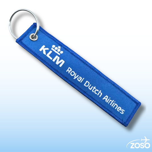 KLM Airlines Keychain