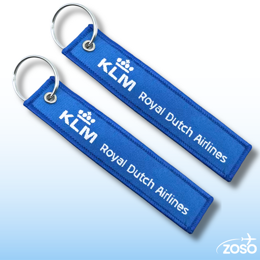 KLM Airlines Keychain