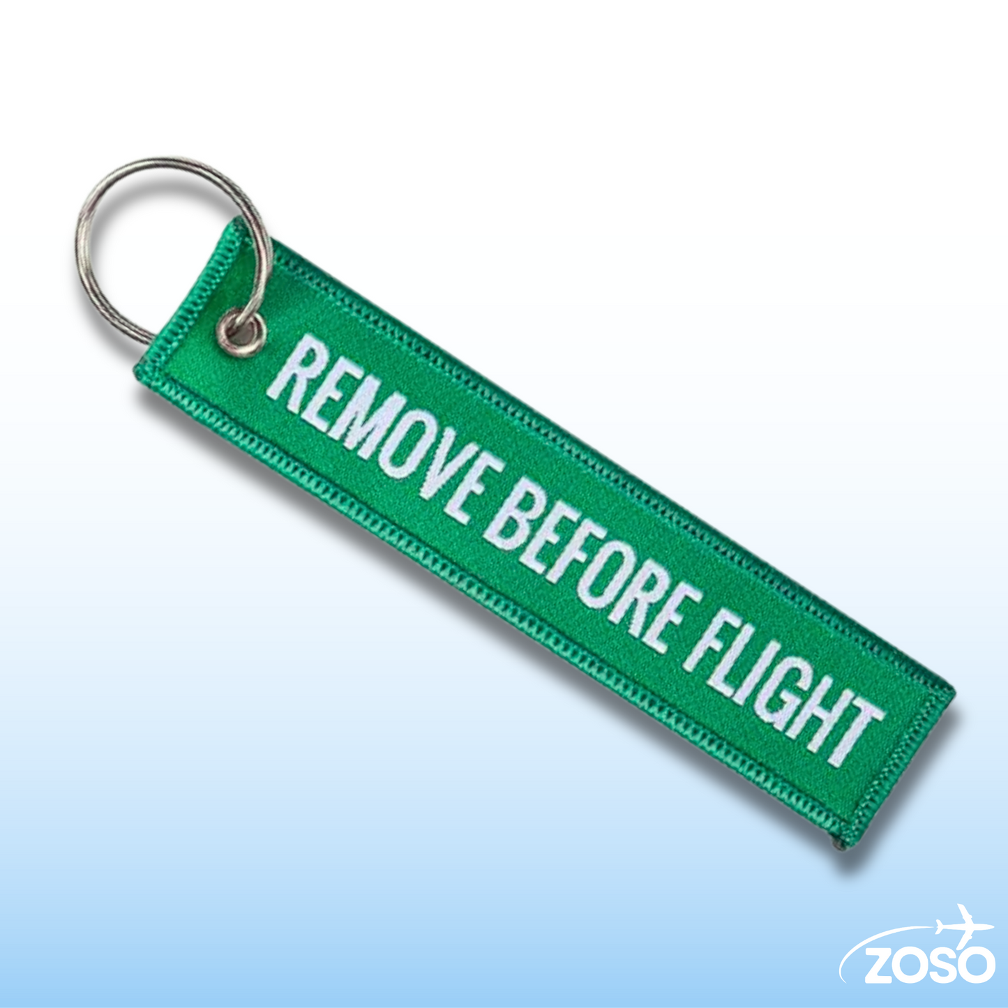 Remove Before Flight Keychain